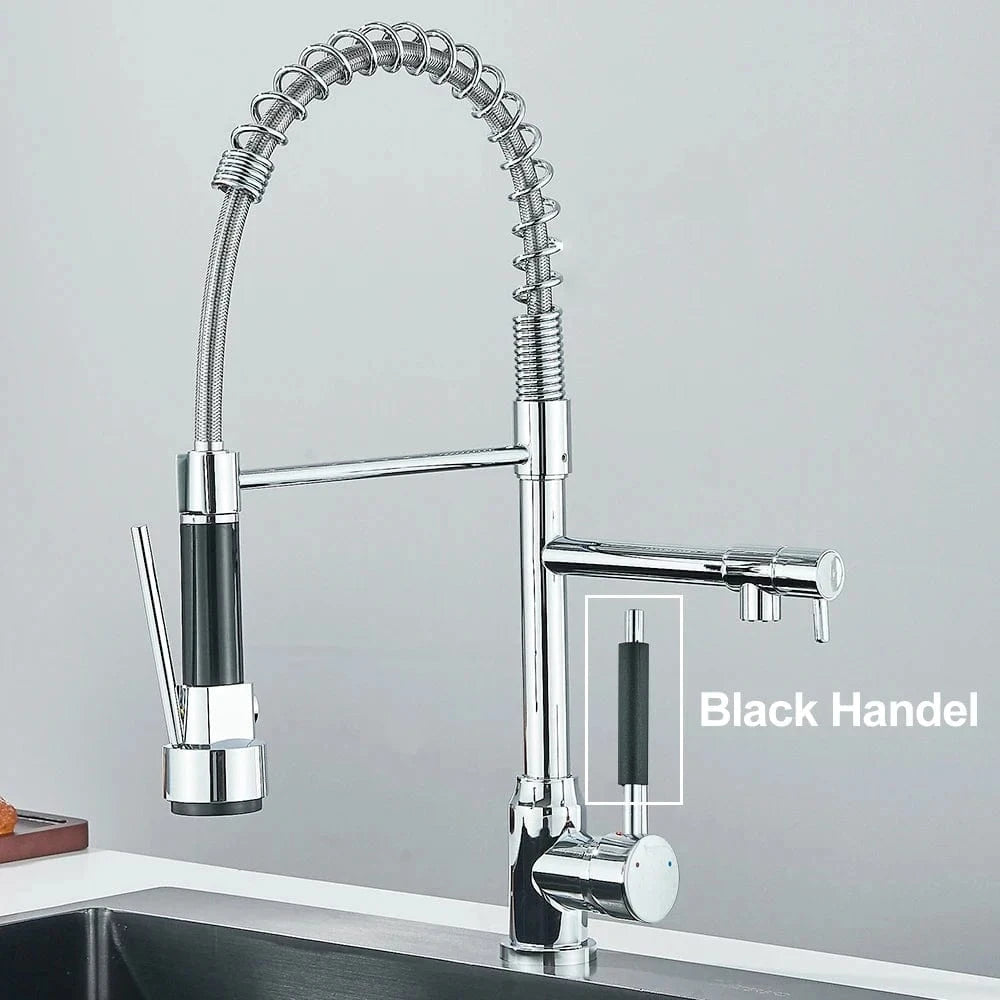 Mitigeo Chrome Noir B Douchette Cuisine Professionnelle