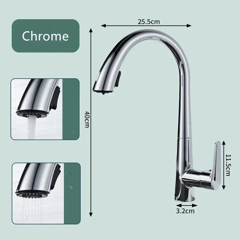Mitigeo Chromé Douchette Evier Cuisine