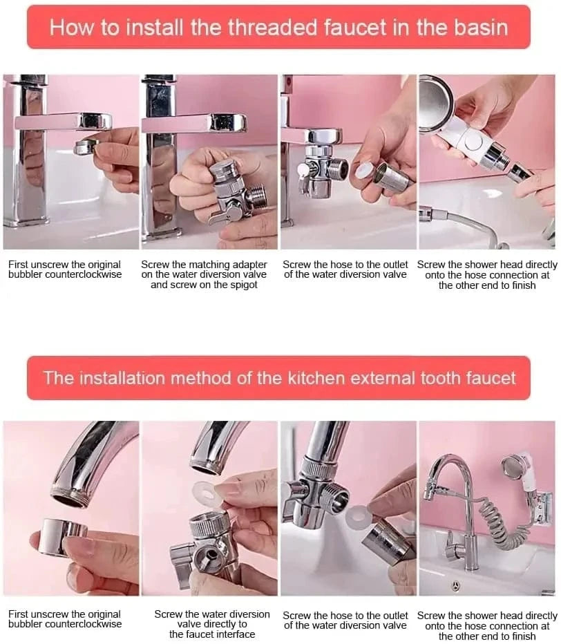 Mitigeo Douchette Lavabo Coiffeur