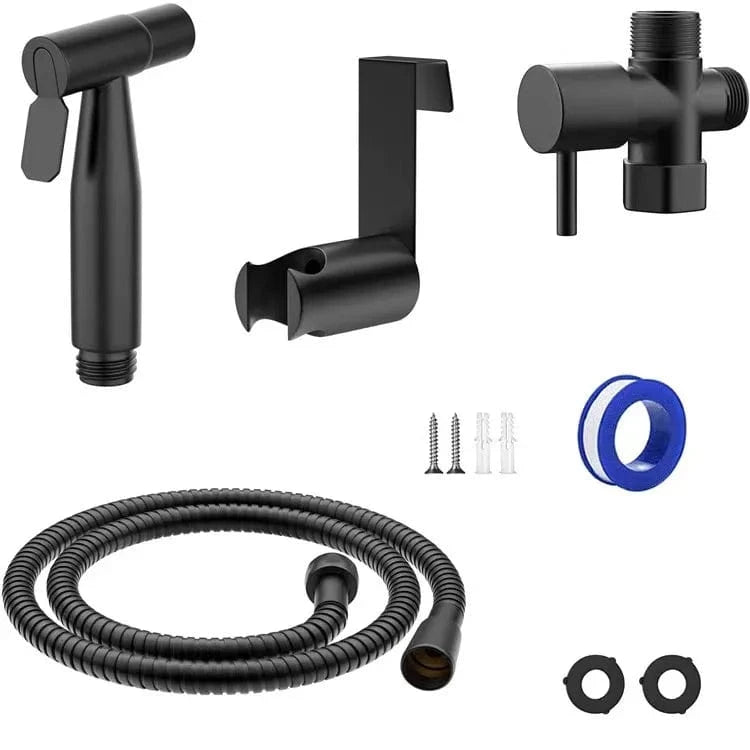 Mitigeo Noir Douchette pour WC