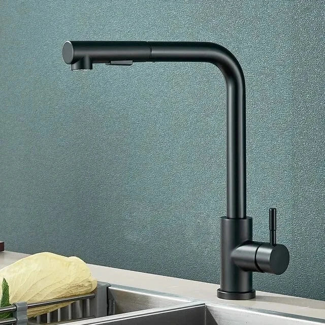 Mitigeo Noir Douchette Robinet Cuisine