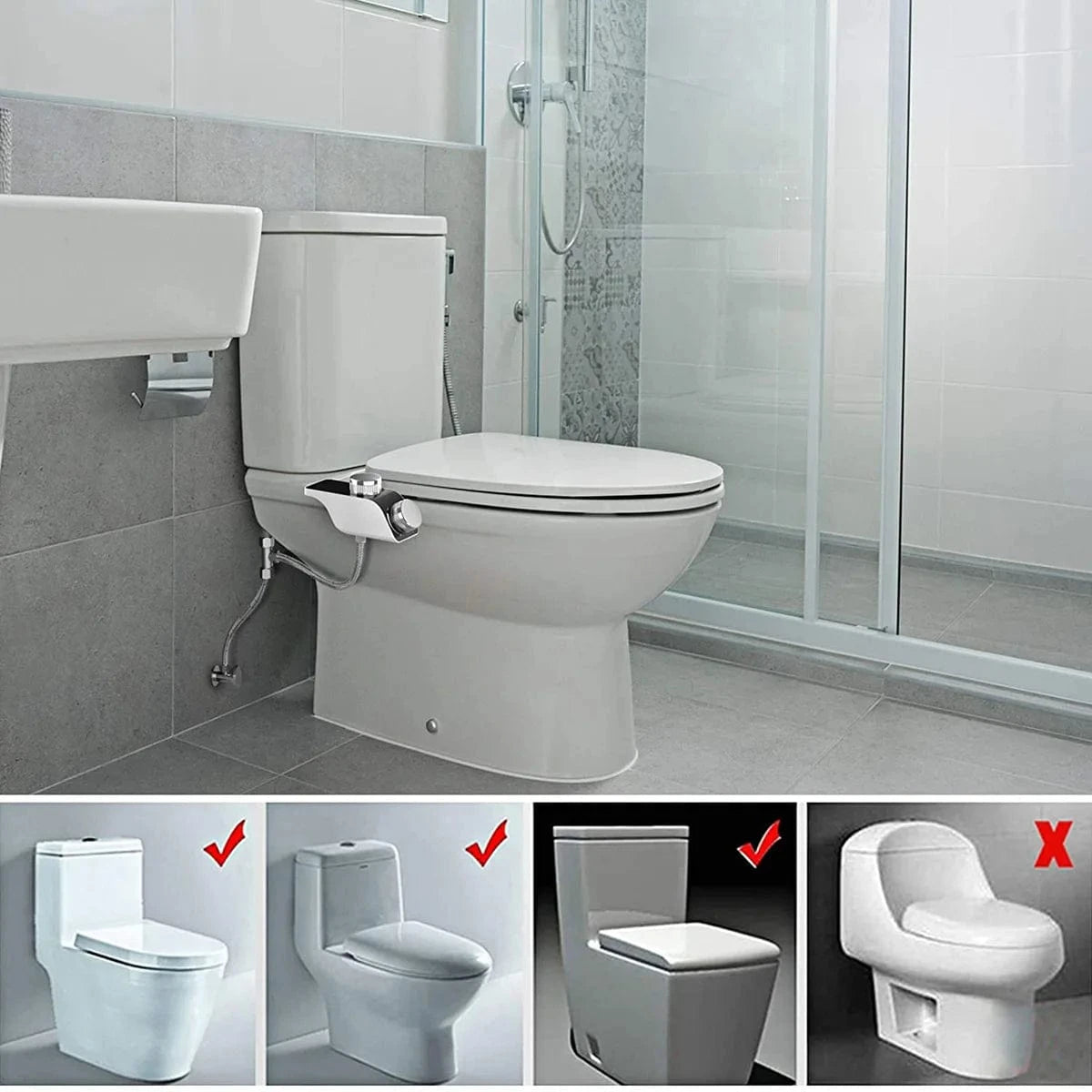 Mitigeo Douchette WC Japonais