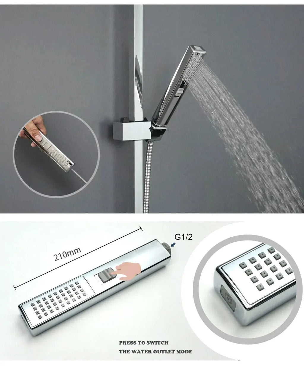 Mitigeo Ensemble de Douche