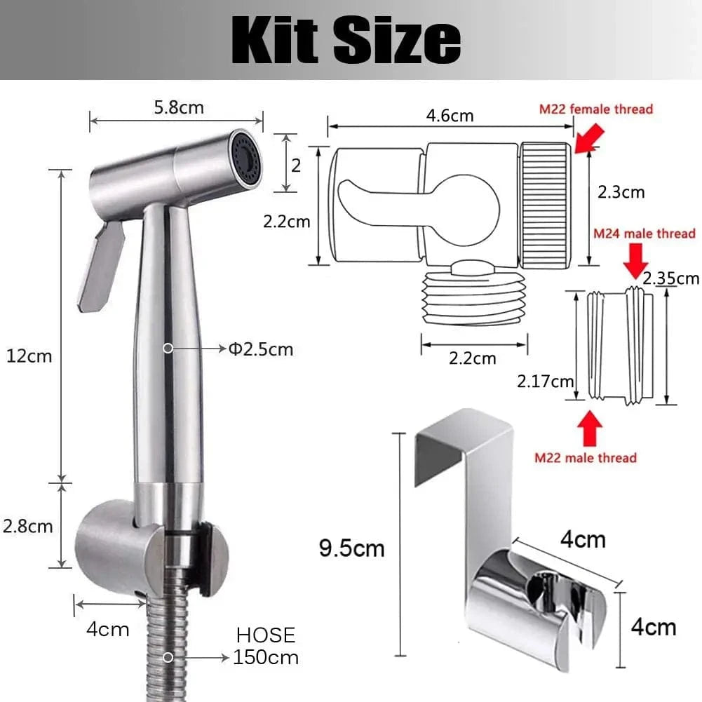 Mitigeo Kit Douchette pour WC