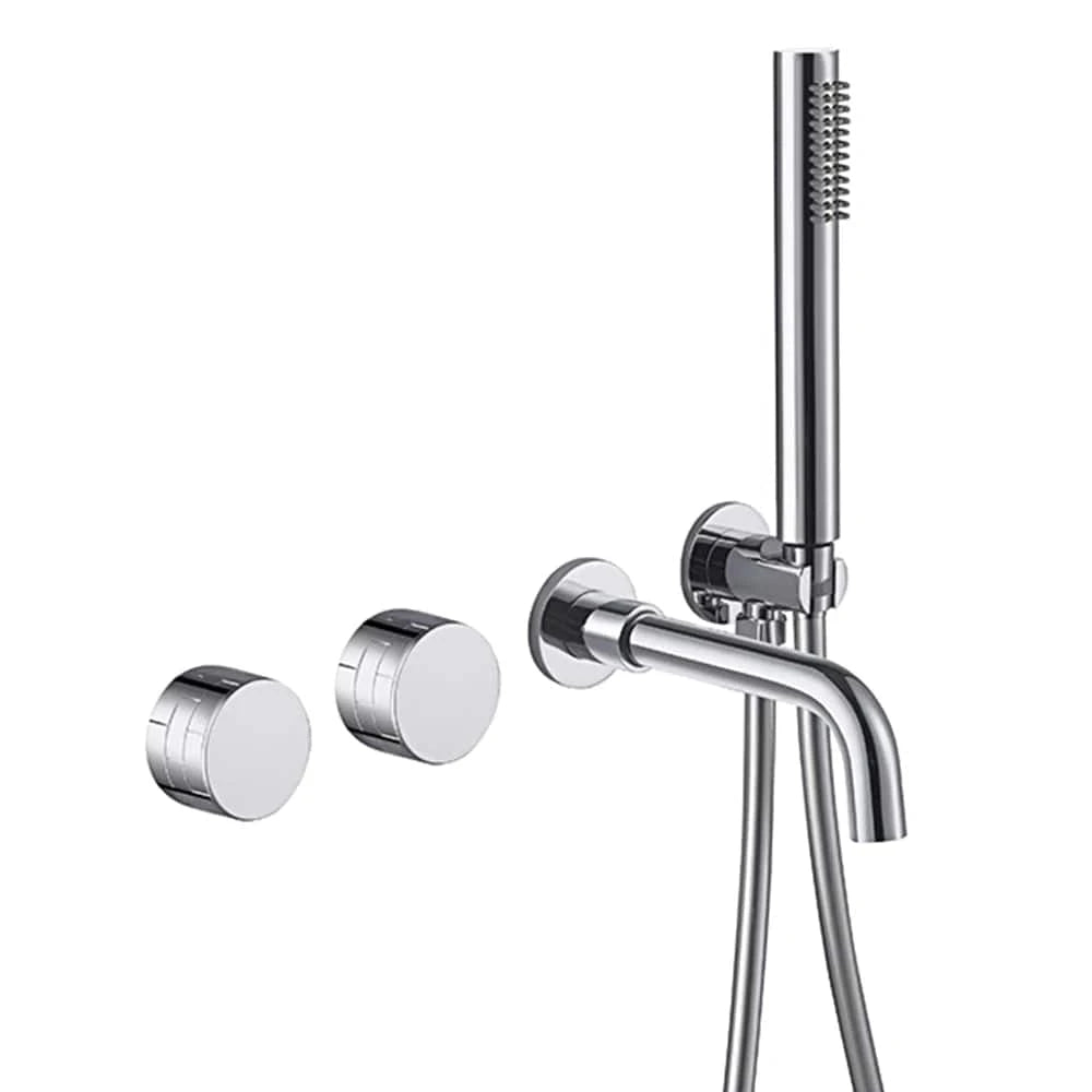 Mitigeo Chrome Mitigeur Baignoire Encastrable