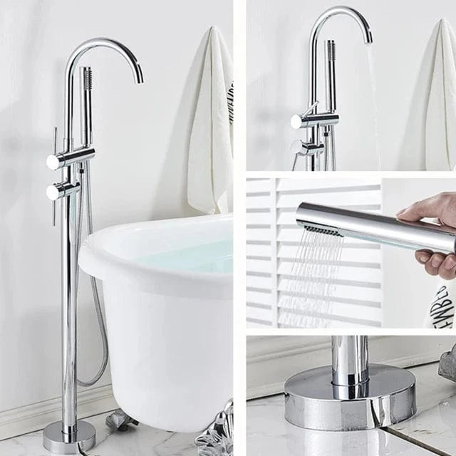 Mitigeo Chrome Mitigeur Baignoire Ilot