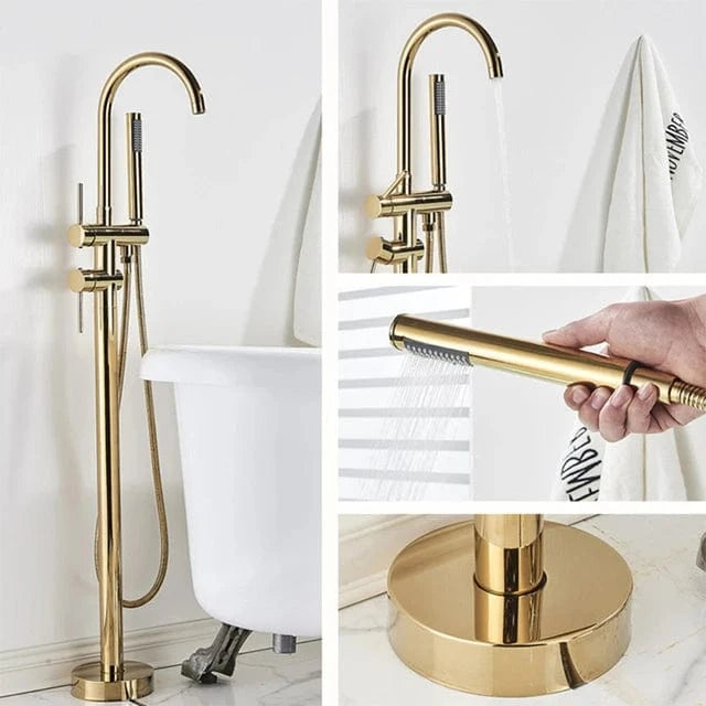 Mitigeo Or Mitigeur Baignoire Ilot