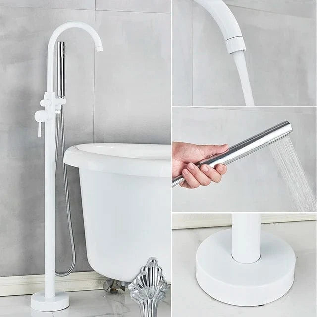 Mitigeo Blanc Mitigeur Baignoire Ilot