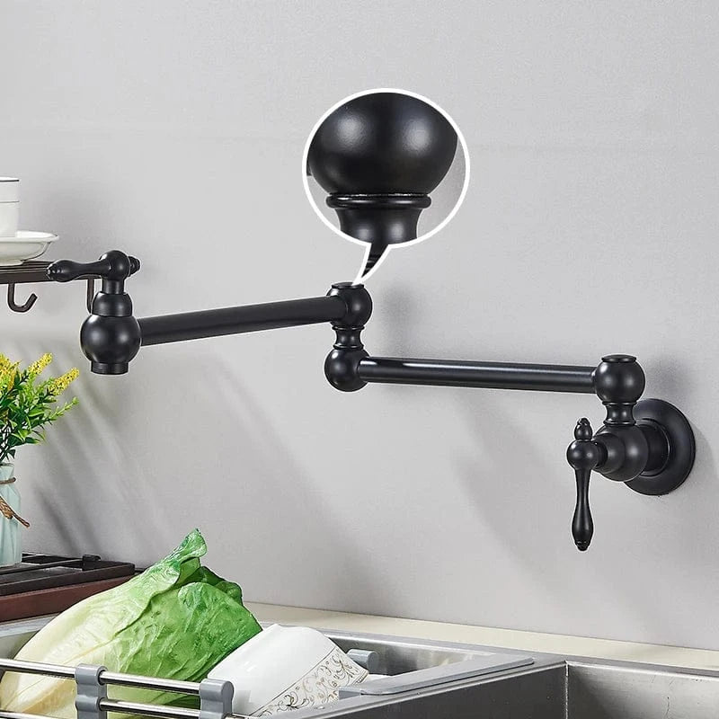 Mitigeo Noir Mat Mitigeur Cuisine Retro