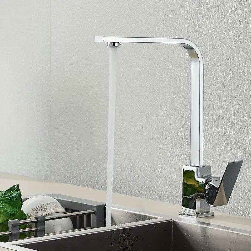 Mitigeo Chrome mitigeur de cuisine noir