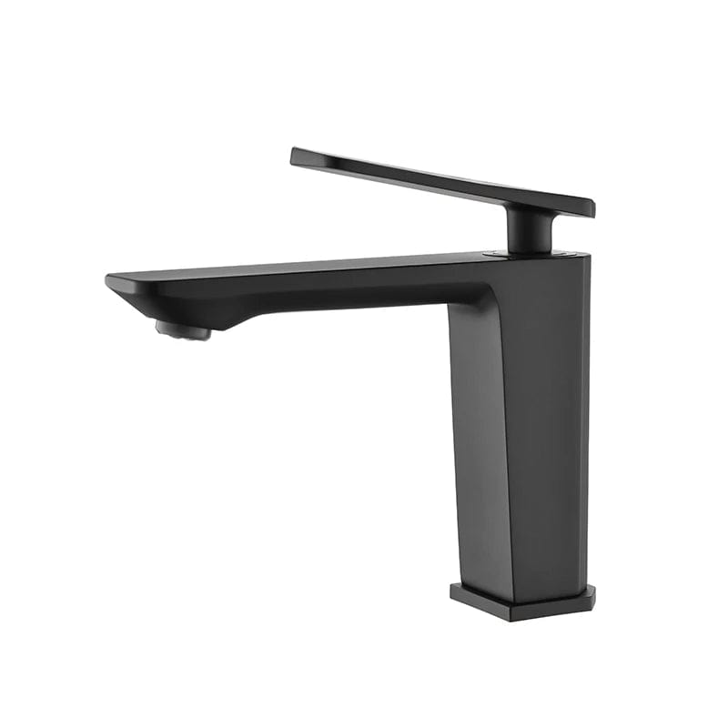 Mitigeo Noir Mitigeur Lavabo Chrome