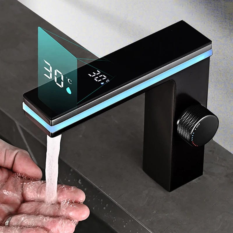 Mitigeo Noir Mitigeur Lavabo Design