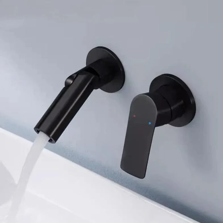 Mitigeo black Mitigeur Lavabo Encastrable Mural