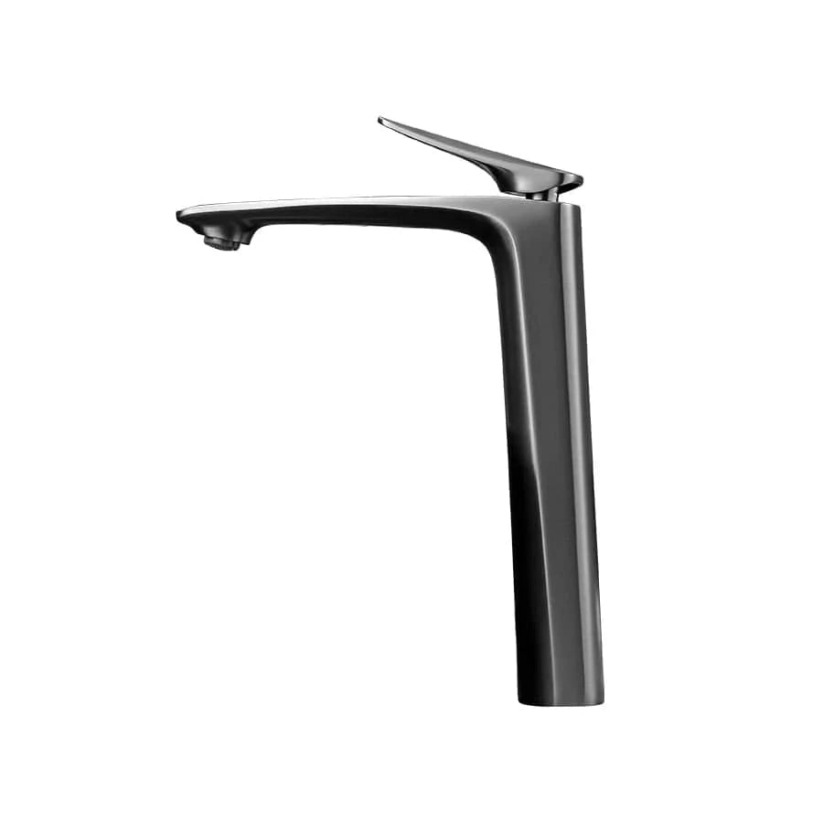 Mitigeo Gris brossé Mitigeur Lavabo Haut