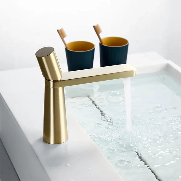 Mitigeo Mitigeur Lavabo Laiton Brossé
