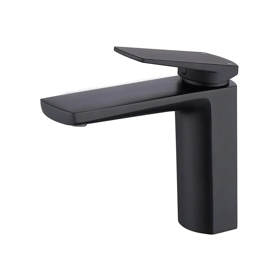 Mitigeo Noir Mat Mitigeur Lavabo Laiton