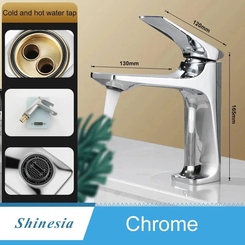 Mitigeo Chrome Mitigeur Lavabo