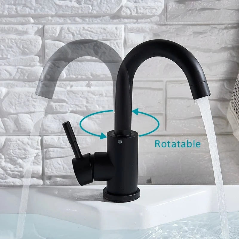 Mitigeo Mitigeur Lavabo Noir