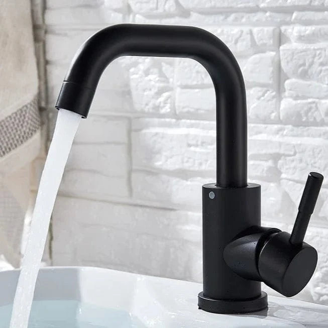 Mitigeo Noir Mat C Mitigeur Lavabo Noir