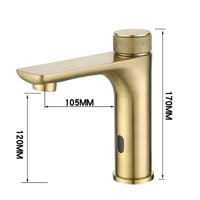Mitigeo Mitigeur Lavabo Or Brossé