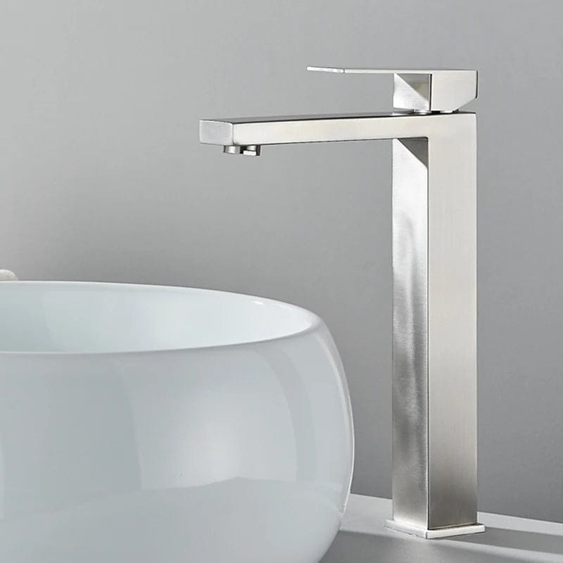 Mitigeo Nickel Brossé Vasque Mitigeur Lavabo Or