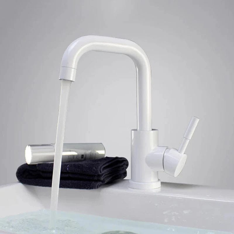 Blanc B Mitigeur Salle de Bain Lavabo Mitigeo