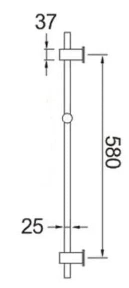 Mitigeo Pommeau de Douche avec Tuyau