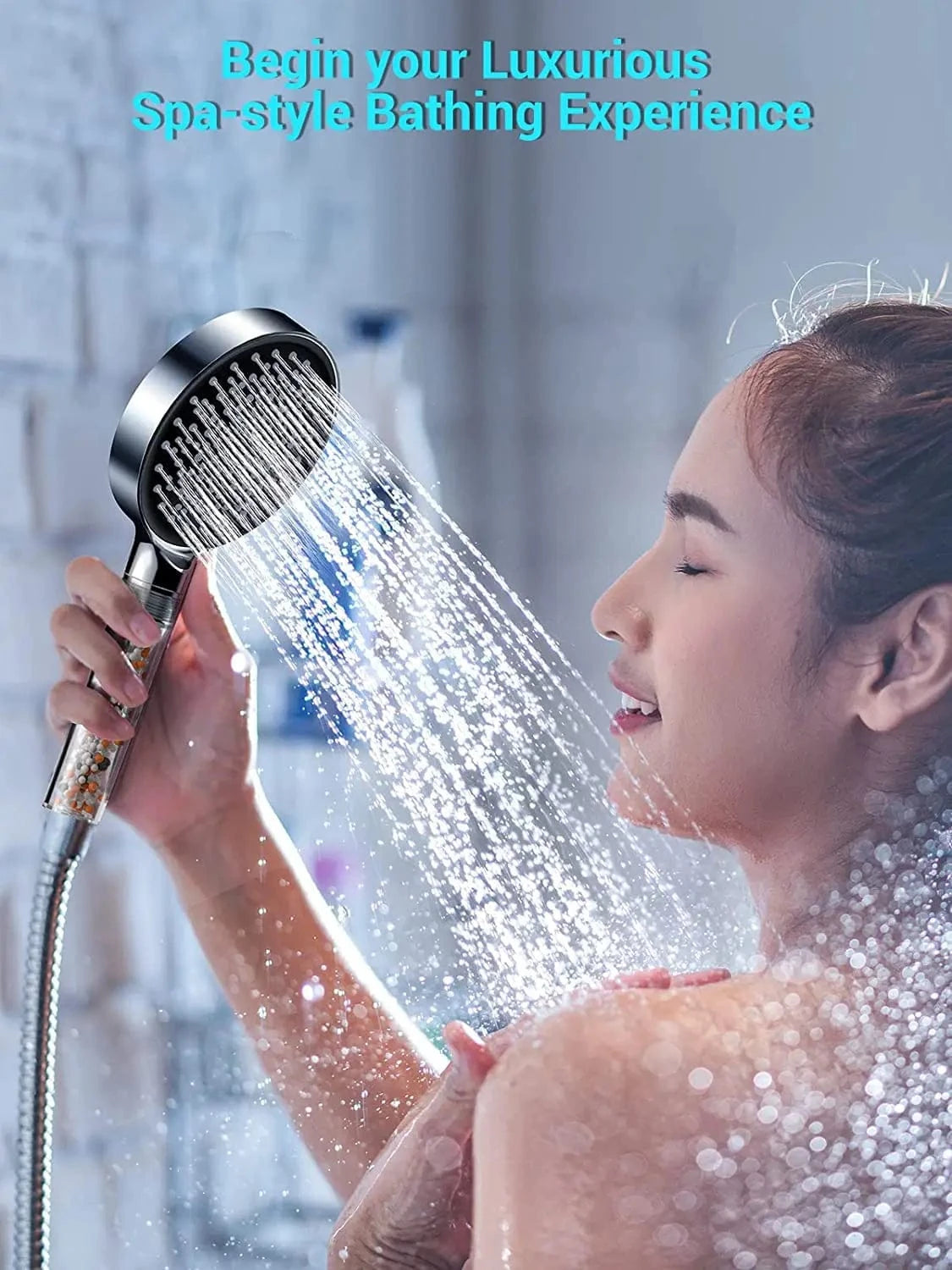 Mitigeo Pommeau de Douche Calcaire