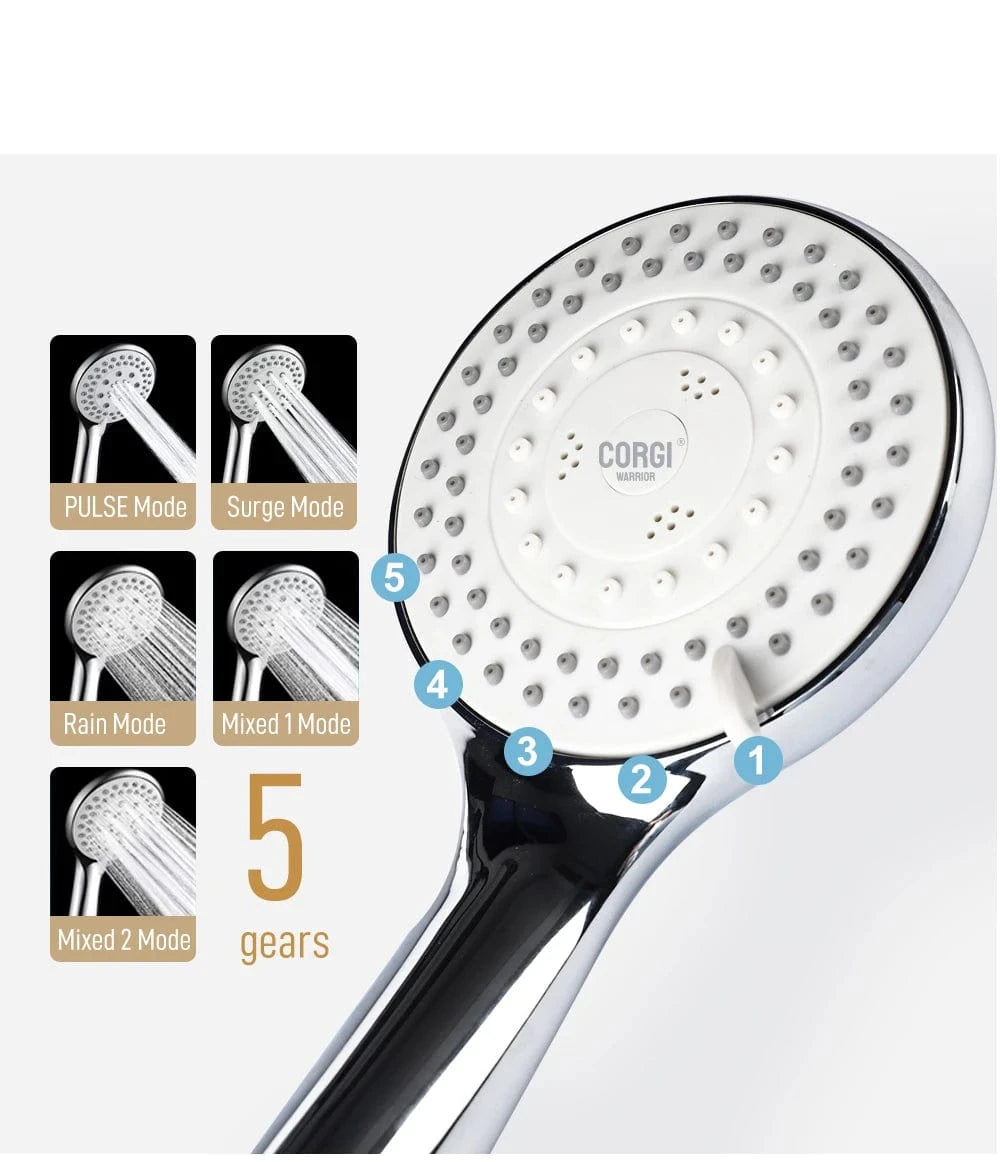 Mitigeo Pommeau et Tuyau de Douche