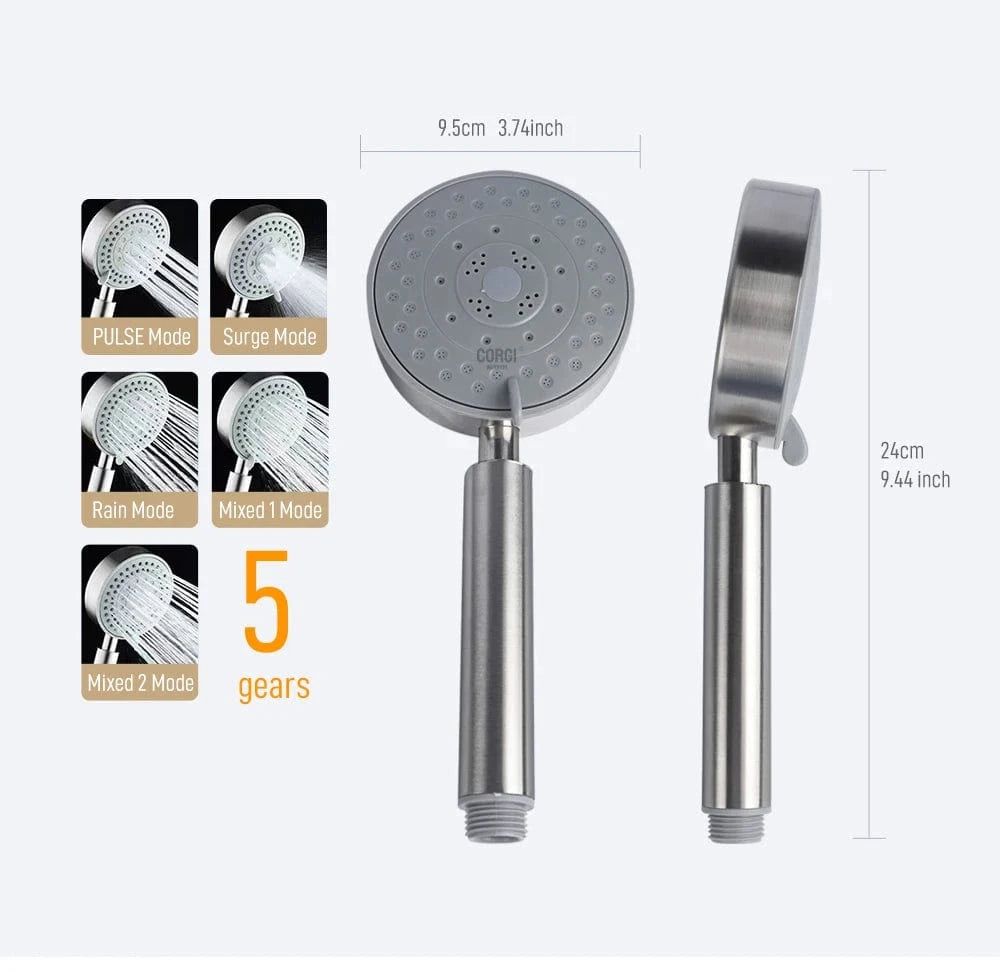 Mitigeo Pommeau et Tuyau de Douche