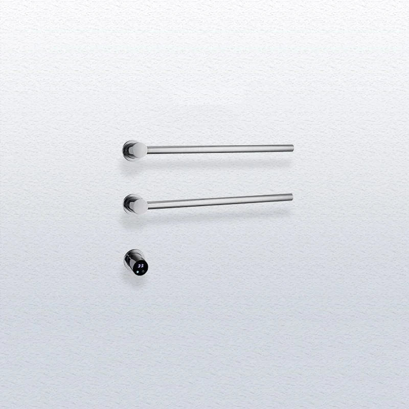 Mitigeo Chrome-2 Rods Porte Serviette Chauffage