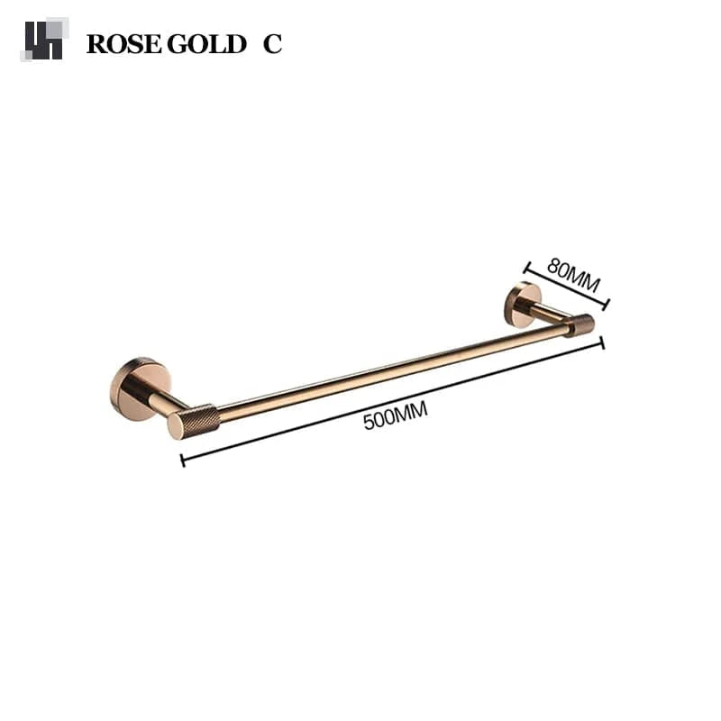 Mitigeo Rose Or C Porte Serviette Mural Salle de Bain