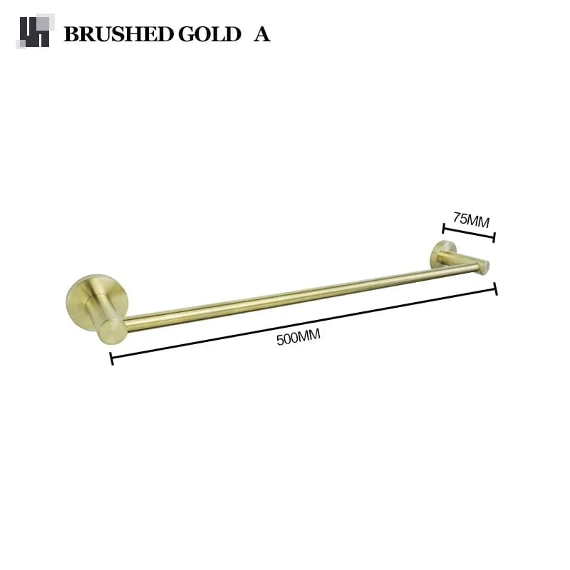 Mitigeo Or Brosse A Porte Serviette Mural Salle de Bain