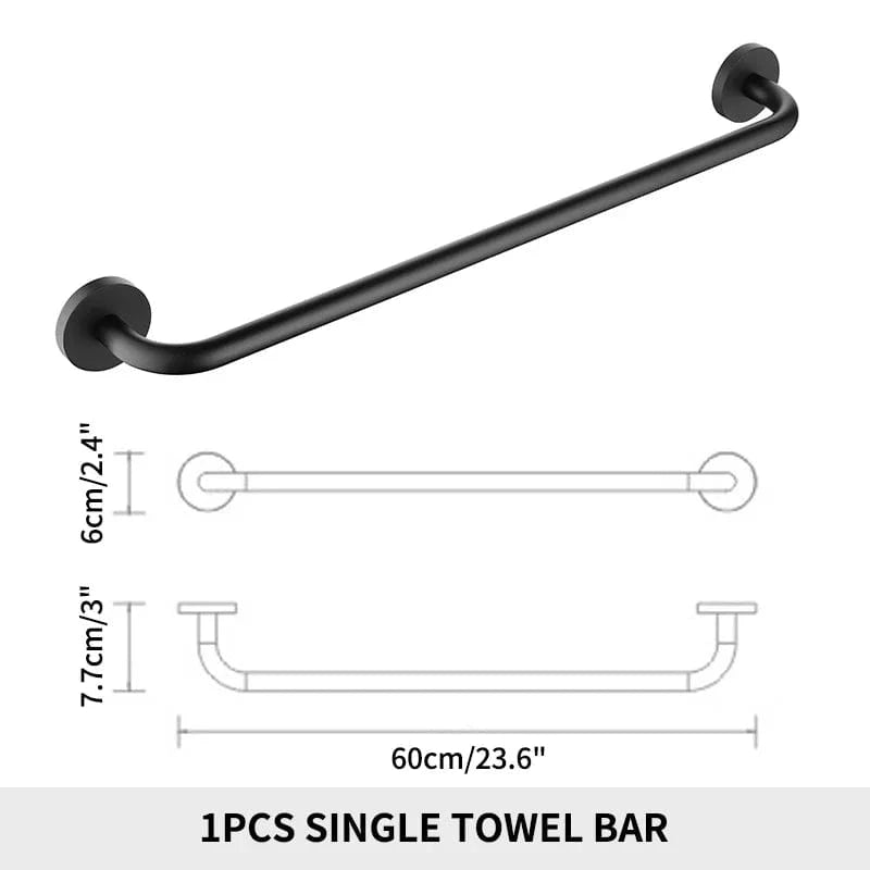 Mitigeo A1B Porte Serviette Salle de Bain Mural