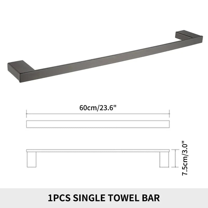 Mitigeo RQ Porte Serviette Salle de Bain Mural