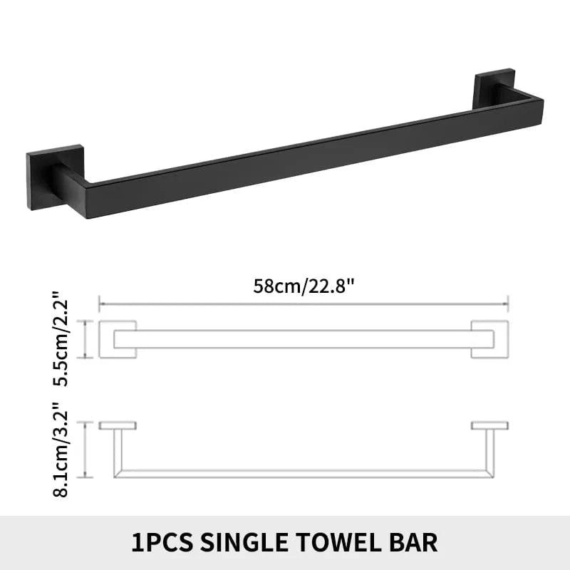 Mitigeo A7B Porte Serviette Salle de Bain Mural