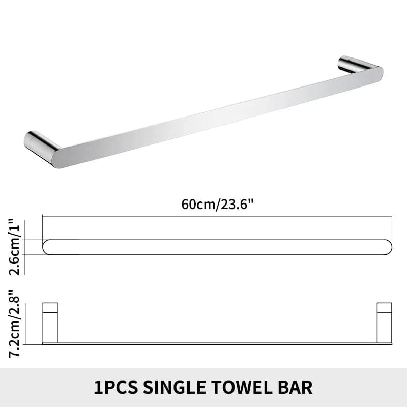 Mitigeo A8 Porte Serviette Salle de Bain Mural