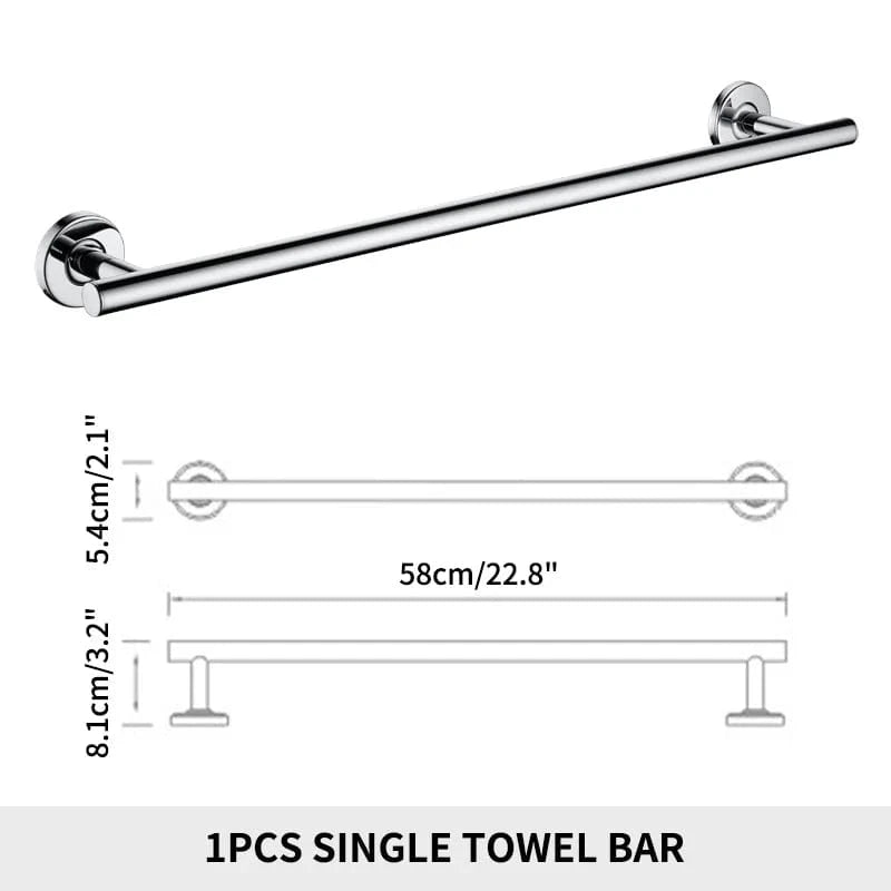 Mitigeo A0 Porte Serviette Salle de Bain Mural