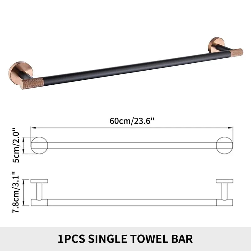 Mitigeo RG Porte Serviette Salle de Bain Mural