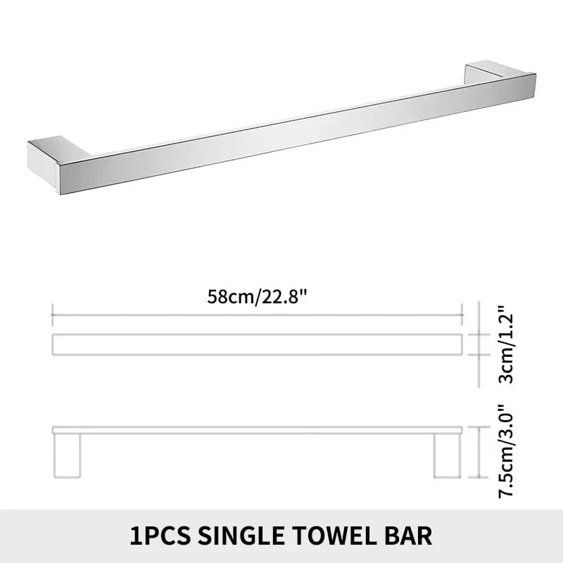 Mitigeo A5 Porte Serviette Salle de Bain Mural