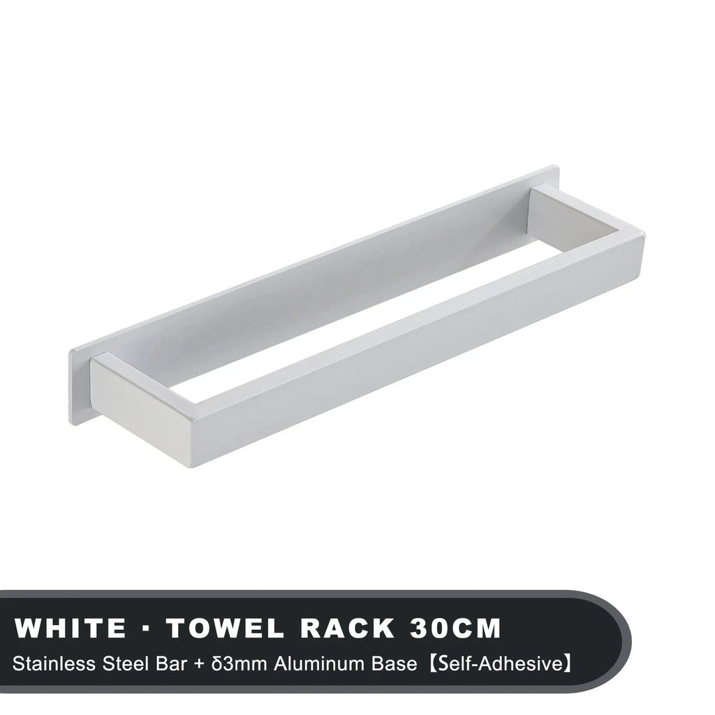 Mitigeo Blanc L 30cm Porte Serviettes