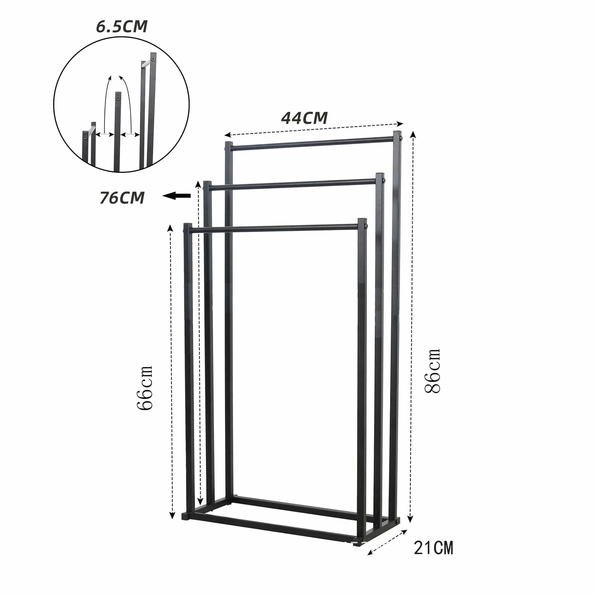 Mitigeo Porte Serviettes sur Pied