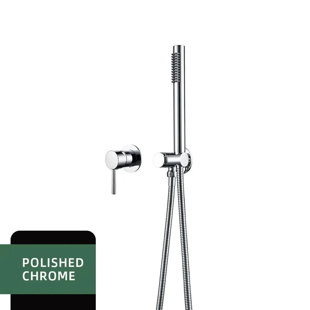 Mitigeo Chrome Poli Robinet Baignoire Encastrable