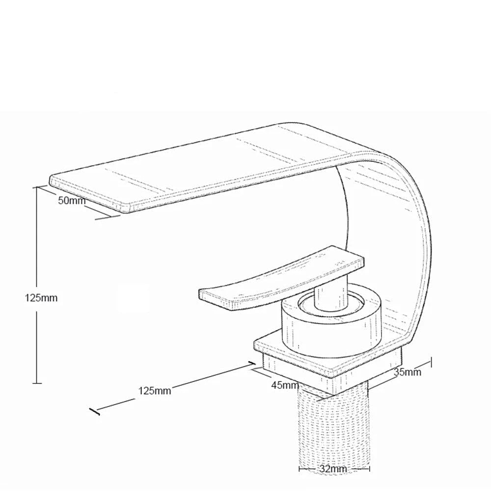 Mitigeo Robinet Cascade Lavabo