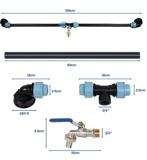 Mitigeo Robinet Cuve de Jardin