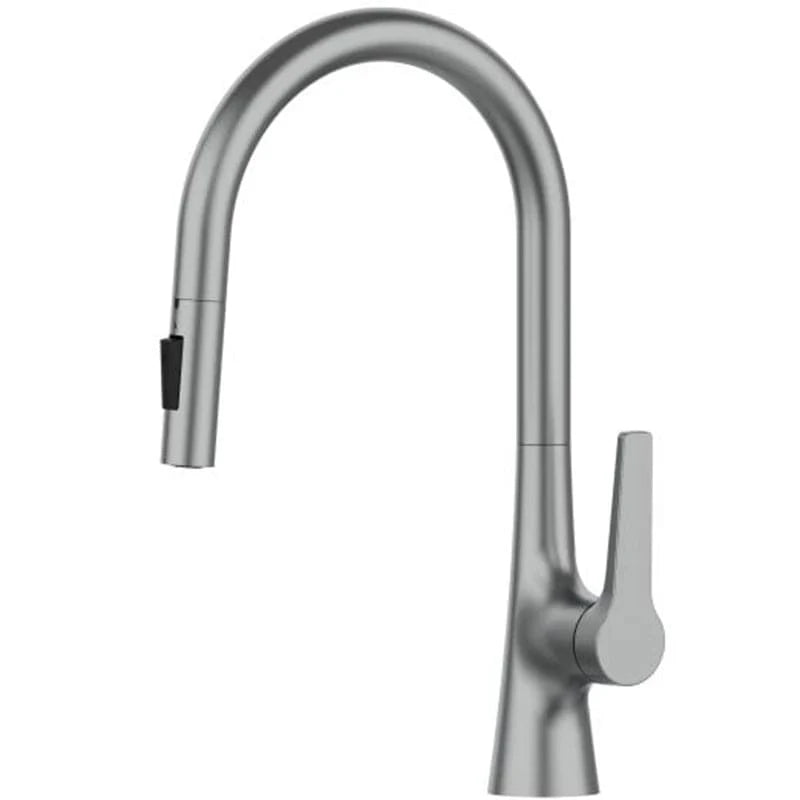 Mitigeo Chrome brossé Robinet d Evier