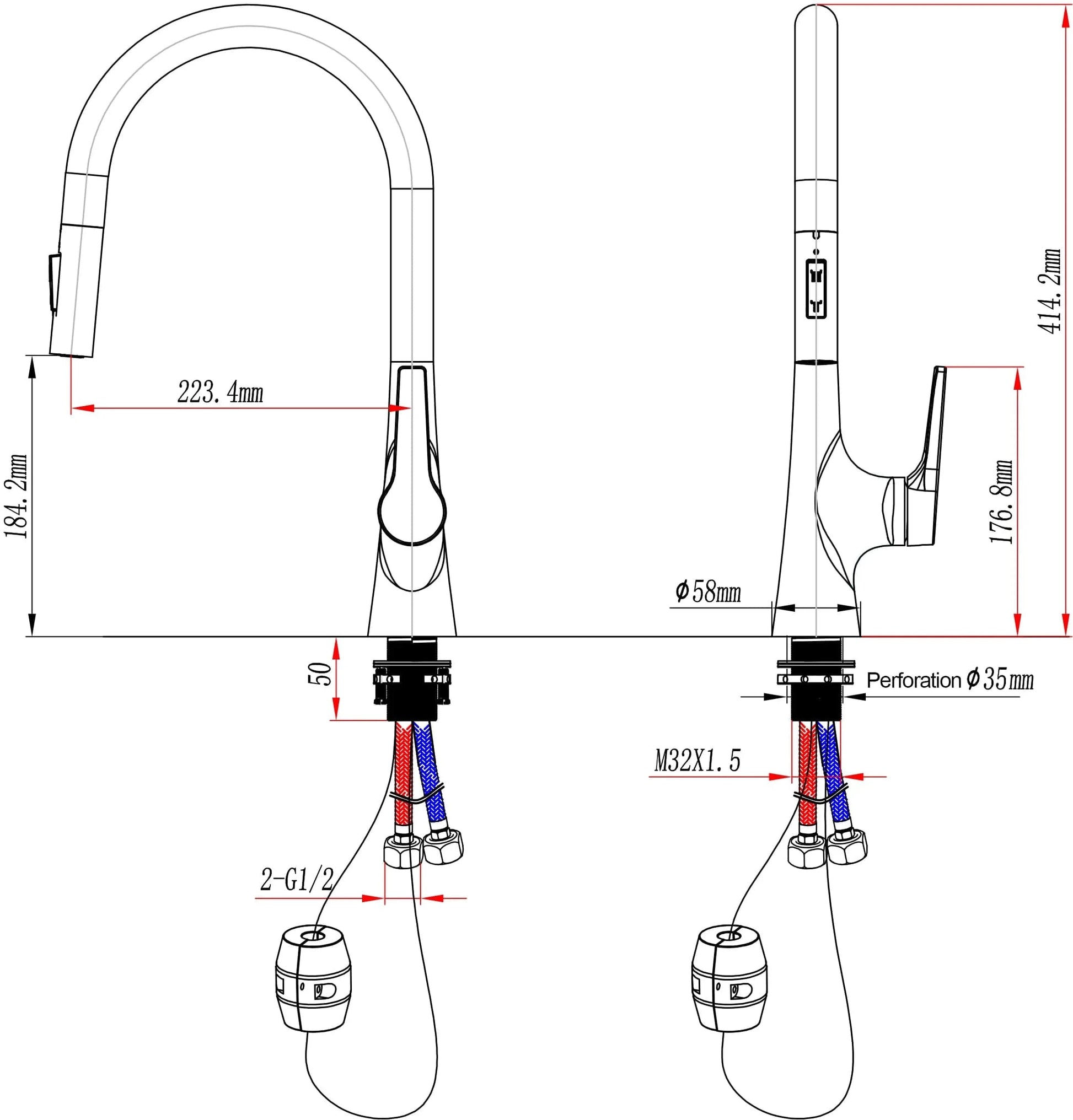 Mitigeo Robinet d Evier
