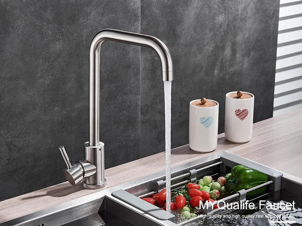 Mitigeo Robinet de Cuisine Noir