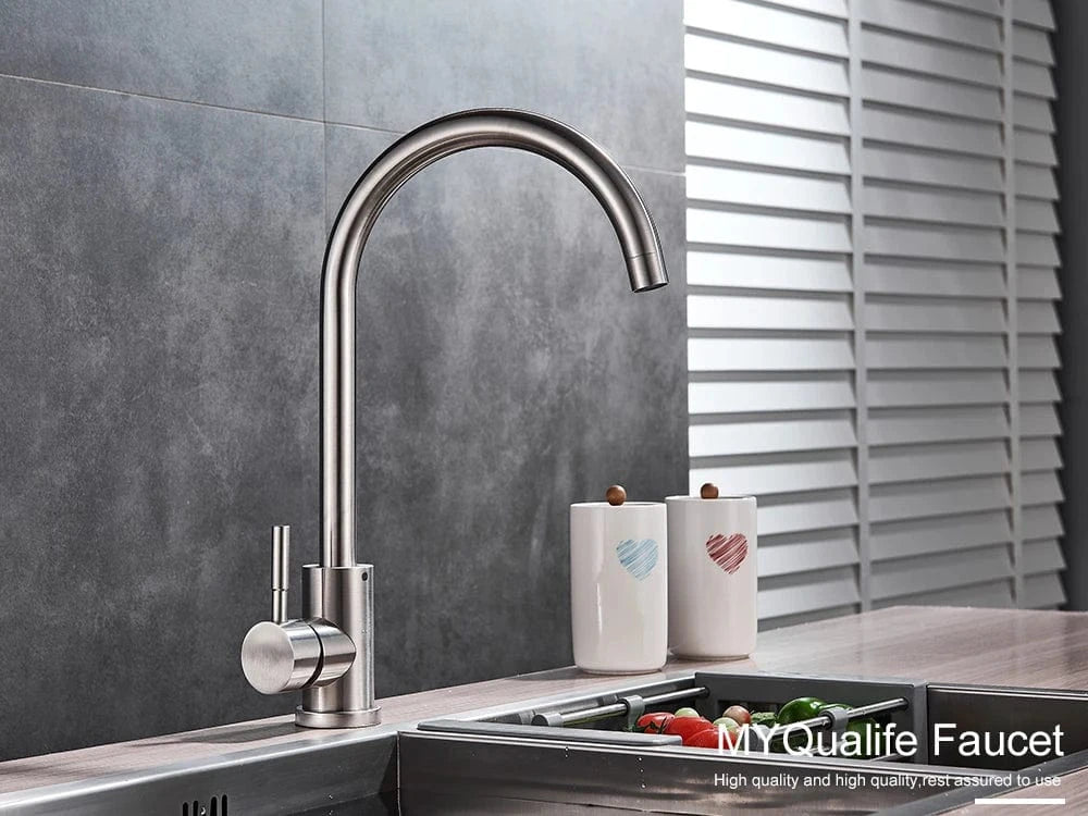 Mitigeo Robinet de Cuisine Noir