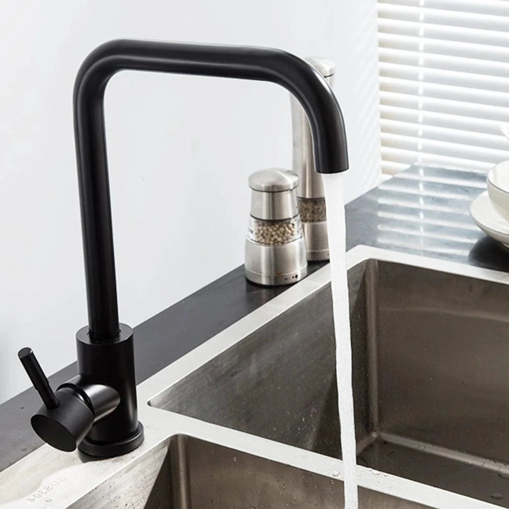 Mitigeo Robinet de Cuisine Noir
